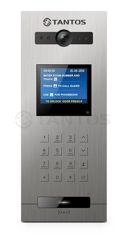 Tantos EasyBuild  Многоабонентская IP вызывная панель